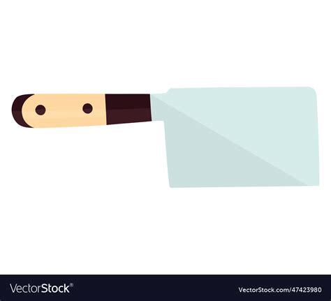 Butcher knife design Royalty Free Vector Image