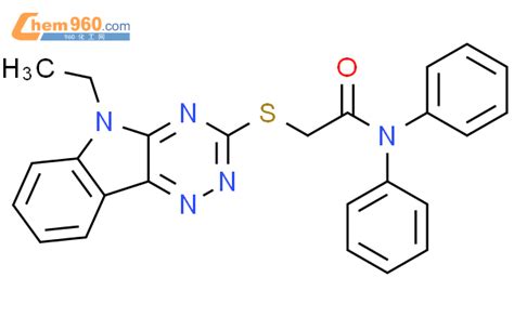 351334 68 4 2 5 Ethyl 5H 1 2 4 Triazino 5 6 B Indol 3 Ylsulfanyl N