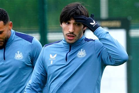 Sandro Tonali Trains With Newcastle Team Amid Betting Investigation In