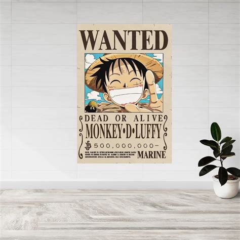 HD Wallpaper: Monkey D Luffy Wanted Poster, Monkey Luffy,, 50% OFF