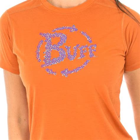 Camiseta Manga Corta Para Deporte Al Aire Libre Bf Mujer Buff Con