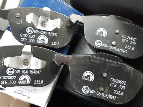 Тормозные колодки GALFER — Ford Focus Wagon III, 1,6 л, 2013 года ...