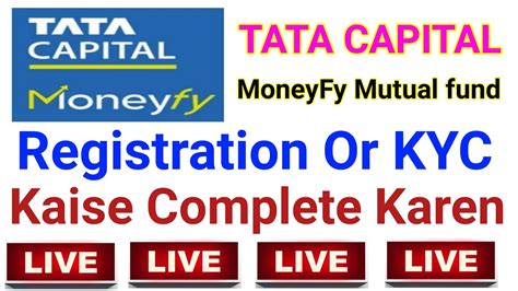 TATA Capital MoneyFy Mutual Fund Registration And KYC Kaise Karen Full