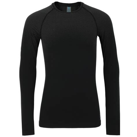 Odlo Camiseta Interior Manga Larga Hombre Performance Light Negro