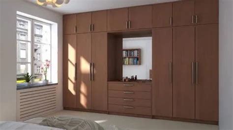 Wooden Wall Mounted Wardrobe at Rs 1250/square feet in Bhopal | ID ...