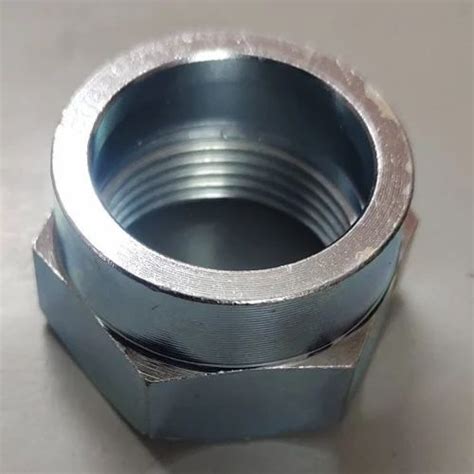 Hydraulic Fittings Parts Bsp Crimp Nut Manufacturer From Faridabad