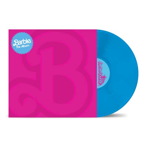 Various Artists Barbie The Album Embossed Sky Blue Vinyl Limited Ed The Warner Music Shop