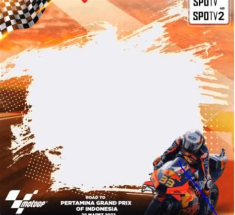 Kumpulan Twibbon Motogp Mandalika Gartis Cocok Dibagikan Di