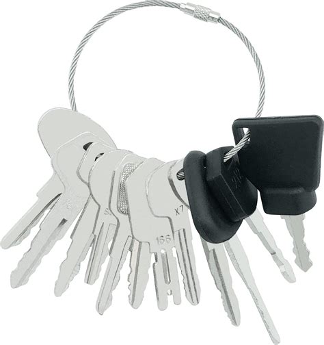 Amazon Pcs Forklift Key Master Set For Hyster Crown Yale Cat