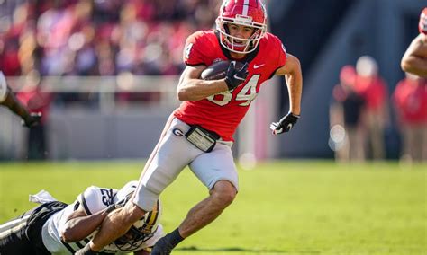 Georgia WR Ladd McConkey asked about Peach Bowl status