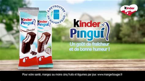 Kinder Pingui La Marche Du Pingouin Pub S Youtube