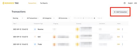How To Generate Tax Reports Via Binance Tax Crypto Tax Calculation