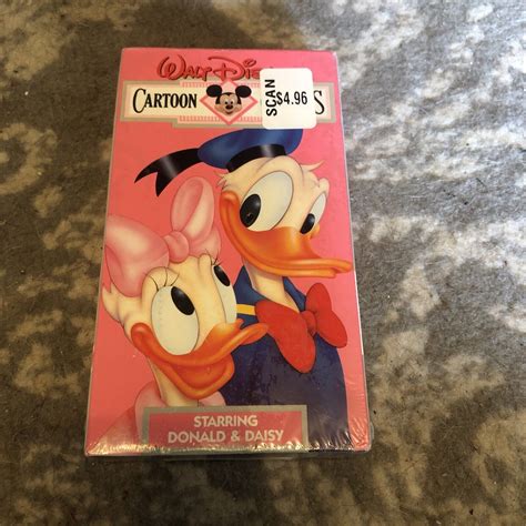 Walt Disney Cartoon Classics V 7 Starring Donald And Daisy Duck Vhs