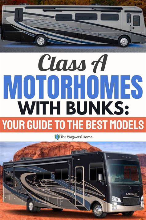 Class A Motorhomes With Bunks Your Guide To The Best Models Artofit