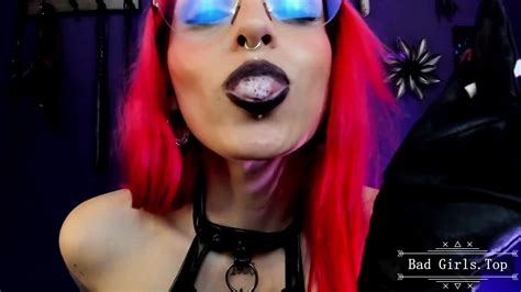 Busty Tattooed Redhead Super Hot Latex Babe