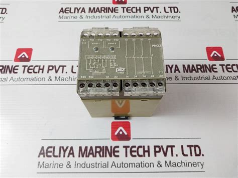 Pilz Pnoz 24vdc 3s 1o 474695 Safety Relay 17753 Aeliya Marine