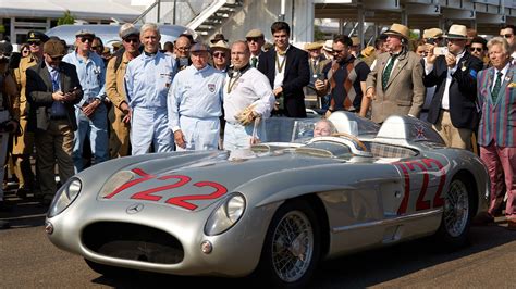 Stirling Mosss Mille Miglia Winning Mercedes Makes Its Final Run