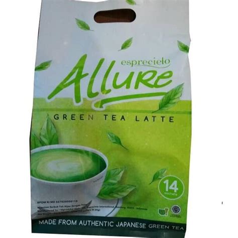 Eksklusif Green Tea Latte Jepang Matcha Au Lait Allure Esprecielo