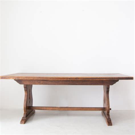 Vintage Oak Refectory Table Coast And Country Home