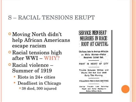 1920s Popular Culture And Racial Tensions Ppt Download