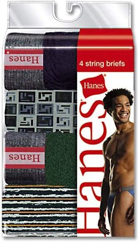 Hanes String Bikini Briefs Style M Assorted At Amazon Mens