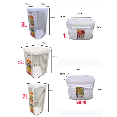 Lava Air Tight Multipurpose Container Food Container Shopee Malaysia