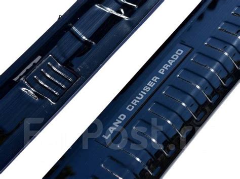 Накладка на замок багажника + борт Prado 150 ткмный титан купить во ...
