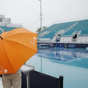 Atp Miami La Pluie Perturbe Fortement Le E Tour Eurosport