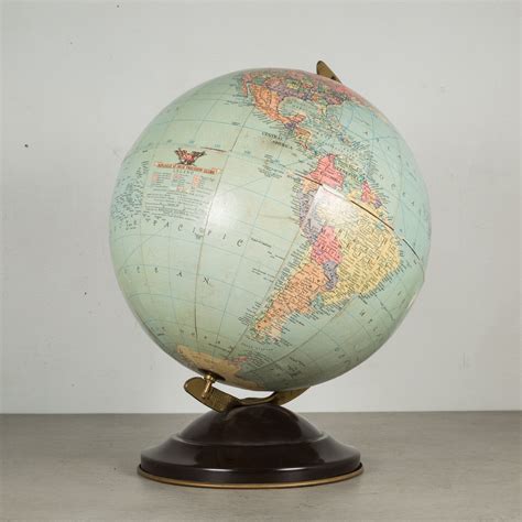 Antique Replogle 10" Standard Globe c.1949 | S16 Home