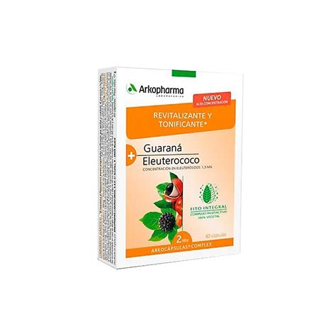 Comprar Arkopharma Guaran Eleuterococo Capsulas A Precio De Oferta