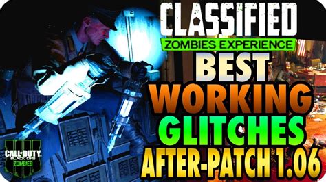 Bo Zombie Glitches Best Working After Patch Glitches On