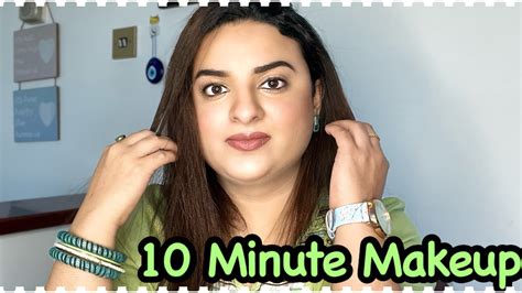 10 Minutes Everyday Makeup Look Tutorial 2021 No Foundation Look