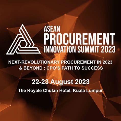 Asean Procurement Innovation Summit 2023 Next Revolutionary Malaysian