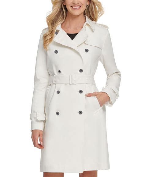 Dkny Belted Trench Coat Macy S