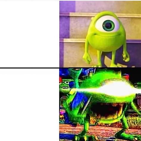 Mike wazowski meme Blank Template - Imgflip