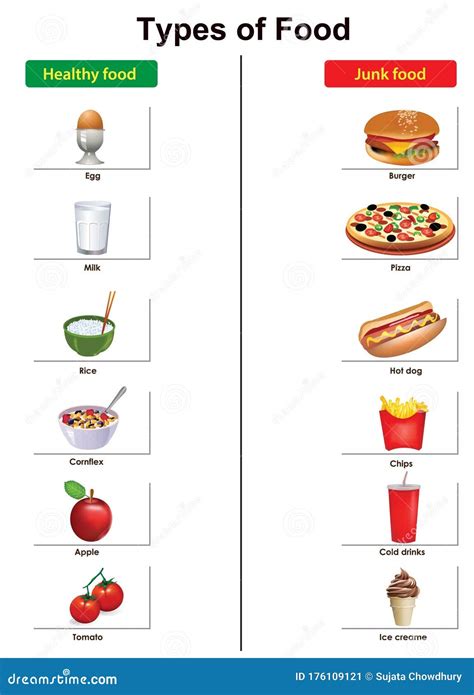 Types Of Food List Of Food