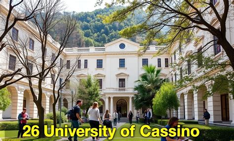 phd admissions open  university  cassino italy apply