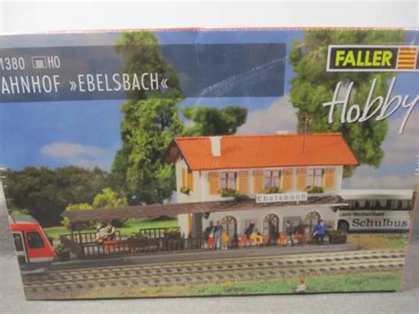 FALLER SPUR H0 131380 Bausatz Bahnhof Ebelsbach Ungebaut In OVP EUR 9