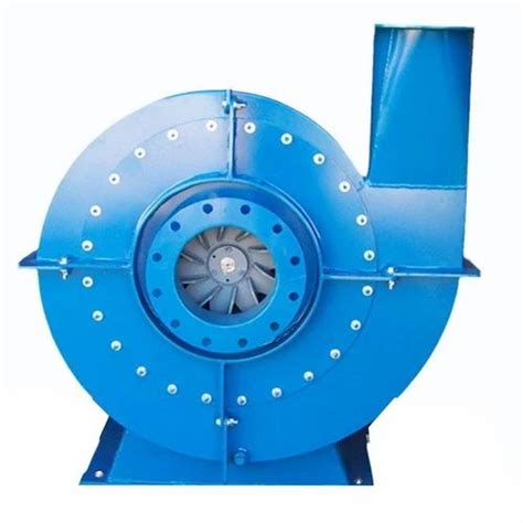 Blue Body 1200 RPM Mild Steel Industrial Air Blower Size 1 Feet H