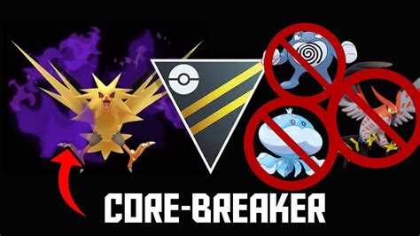 Shadow Zapdos Reigns Supreme Core Breaking The Ultra League Ft