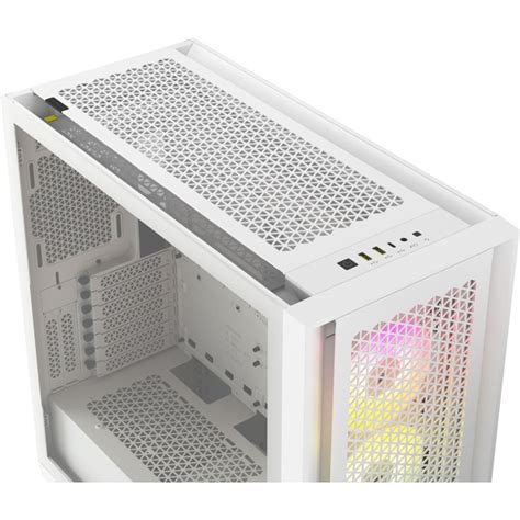 Corsair Icue D Rgb Airflow Midi Tower Behuizing Wit X Usb A X