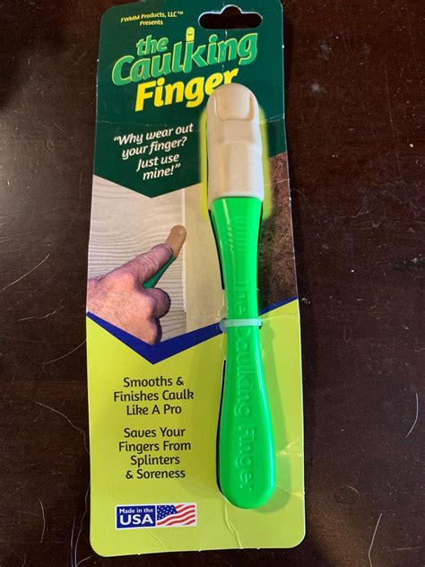 The Caulking Finger Caulk Finishing And Smoothing Tool New Comfort