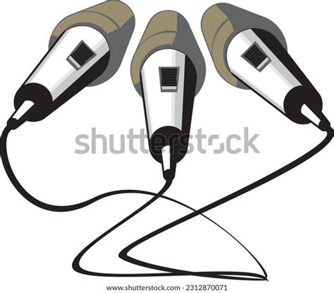 Vector Drawing Depicting Means Communication Stock Vector (Royalty Free ...