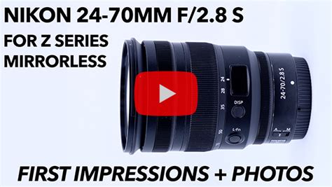 Nikon 24-70mm f/2.8 S – First Impressions and Photos!