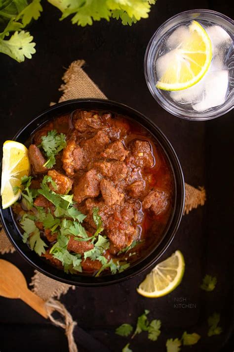 Lamb Vindaloo Video Nish Kitchen