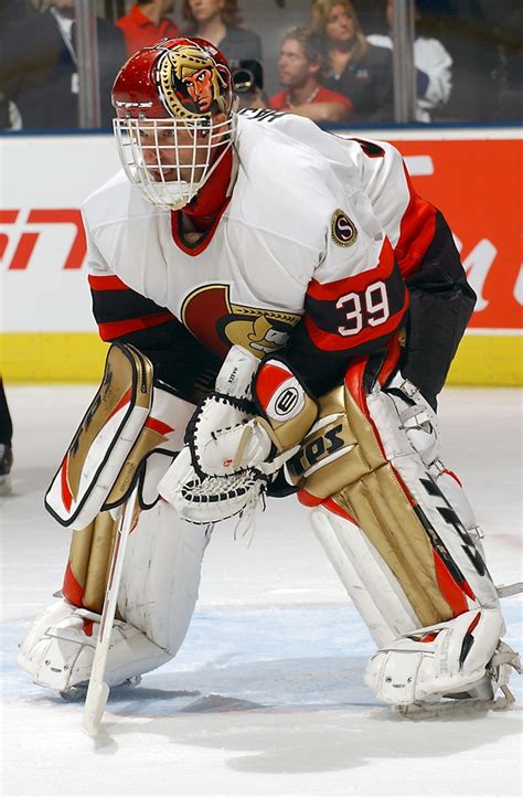 "Dominik Hasek during his groin injury days in Ottawa" - DENNIS MILES ...