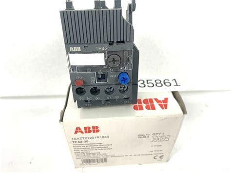 ABB TF42 35 1SAZ721201R1053 Thermal Overload Relay TF42 EBay