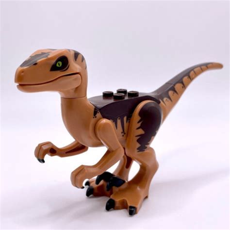 OFFICIAL LEGO Jurassic Park Velociraptor Dinosaur Raptor Big Figure ...