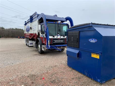 front load dumpster truck