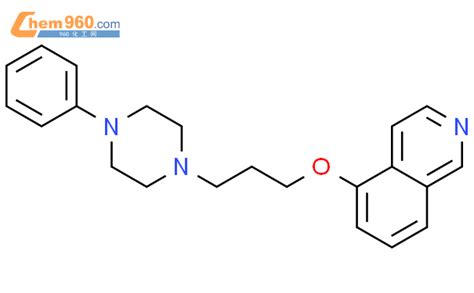 113499 84 6 Isoquinoline 5 3 4 phenyl 1 piperazinyl propoxy CAS号